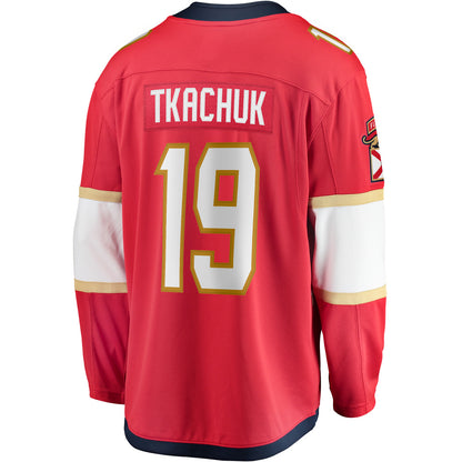 Florida Panthers Breakaway Jersey Matthew Tkachuk Red