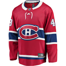 Montreal Canadiens Breakaway Lane Hutson Home Jersey Red