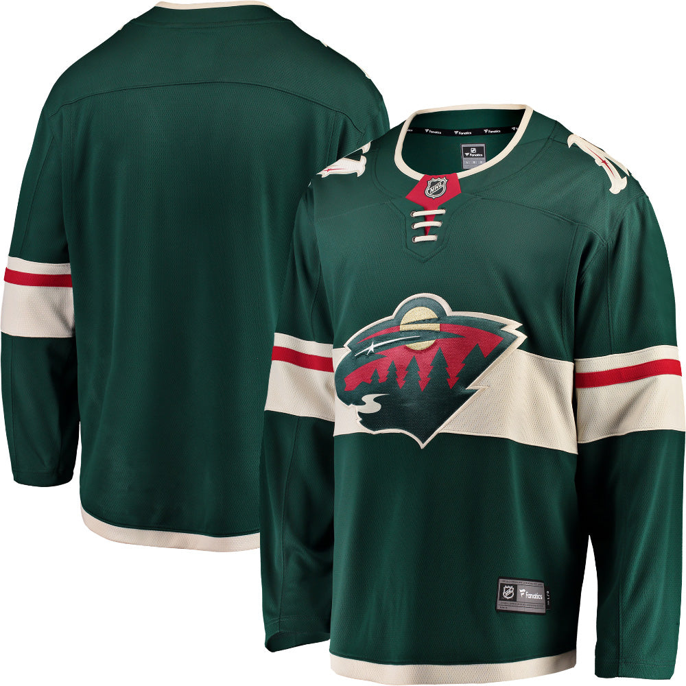 Minnesota Wild Breakaway Home Jersey Green