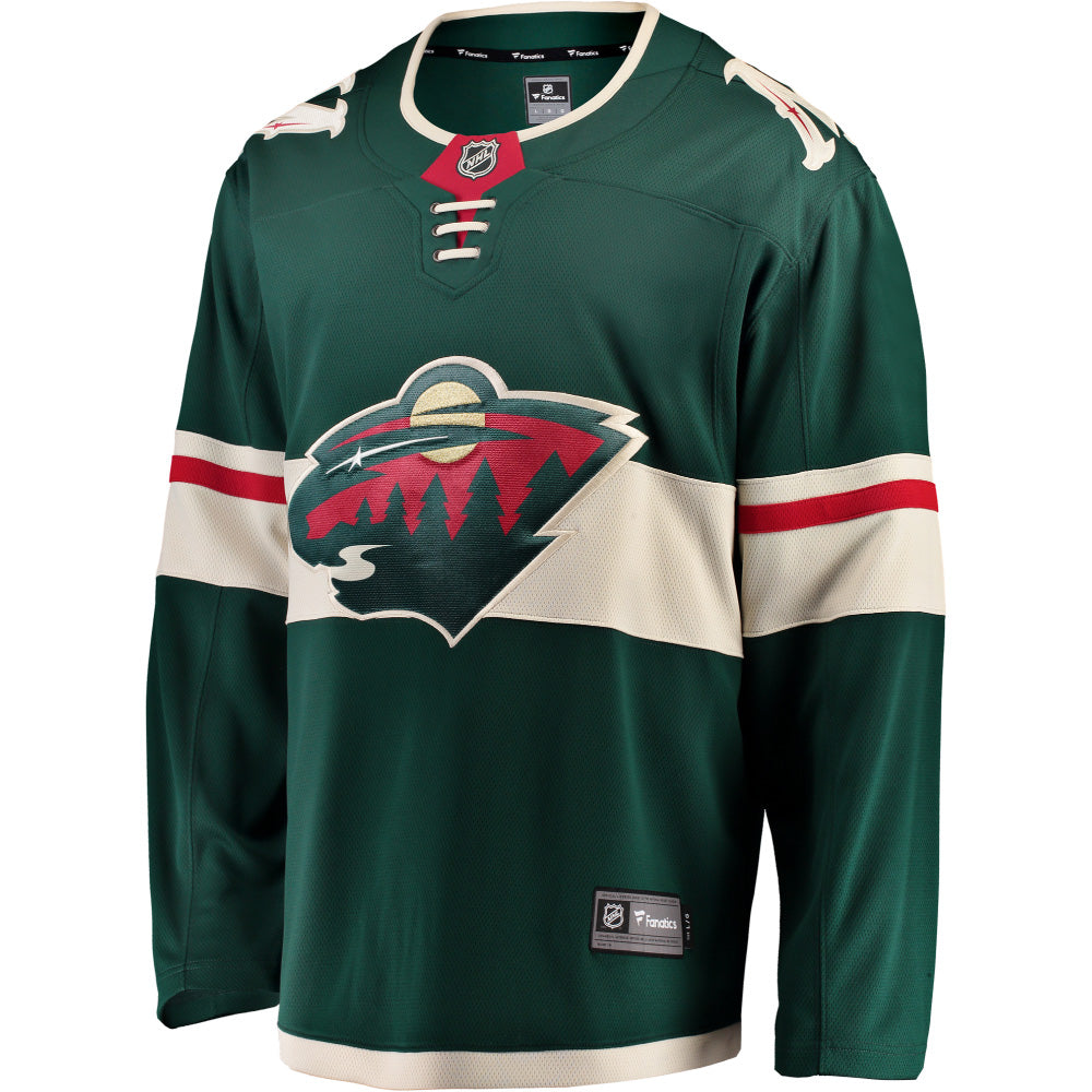 Minnesota Wild Breakaway Home Jersey Green