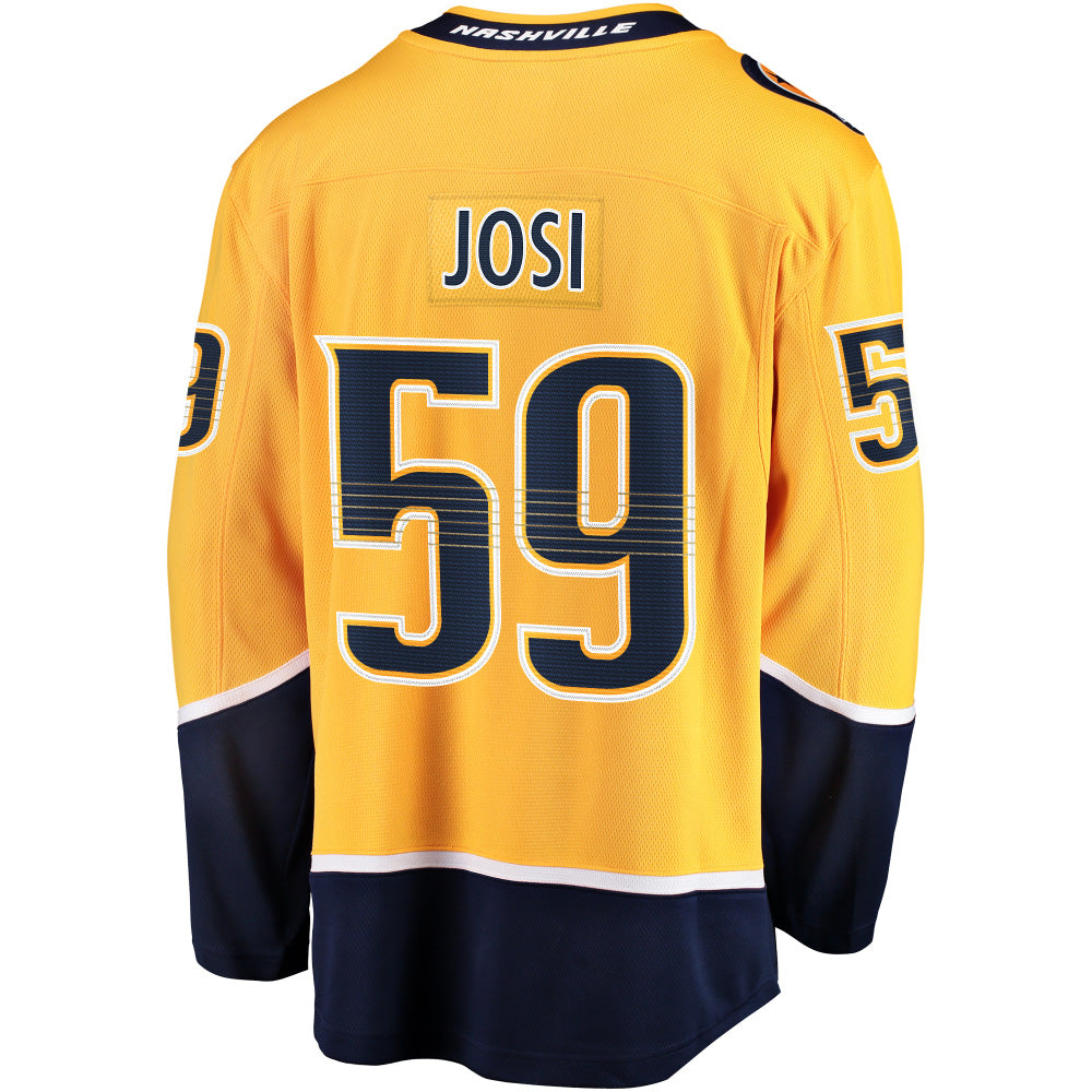 Nashville Predators Roman Josi Breakaway Home Jersey