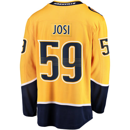 Nashville Predators Roman Josi Breakaway Home Jersey