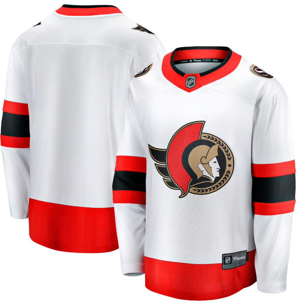 FANATICS OTTAWA SENATORS ADULT AWAY BREAKAWAY JERSEY