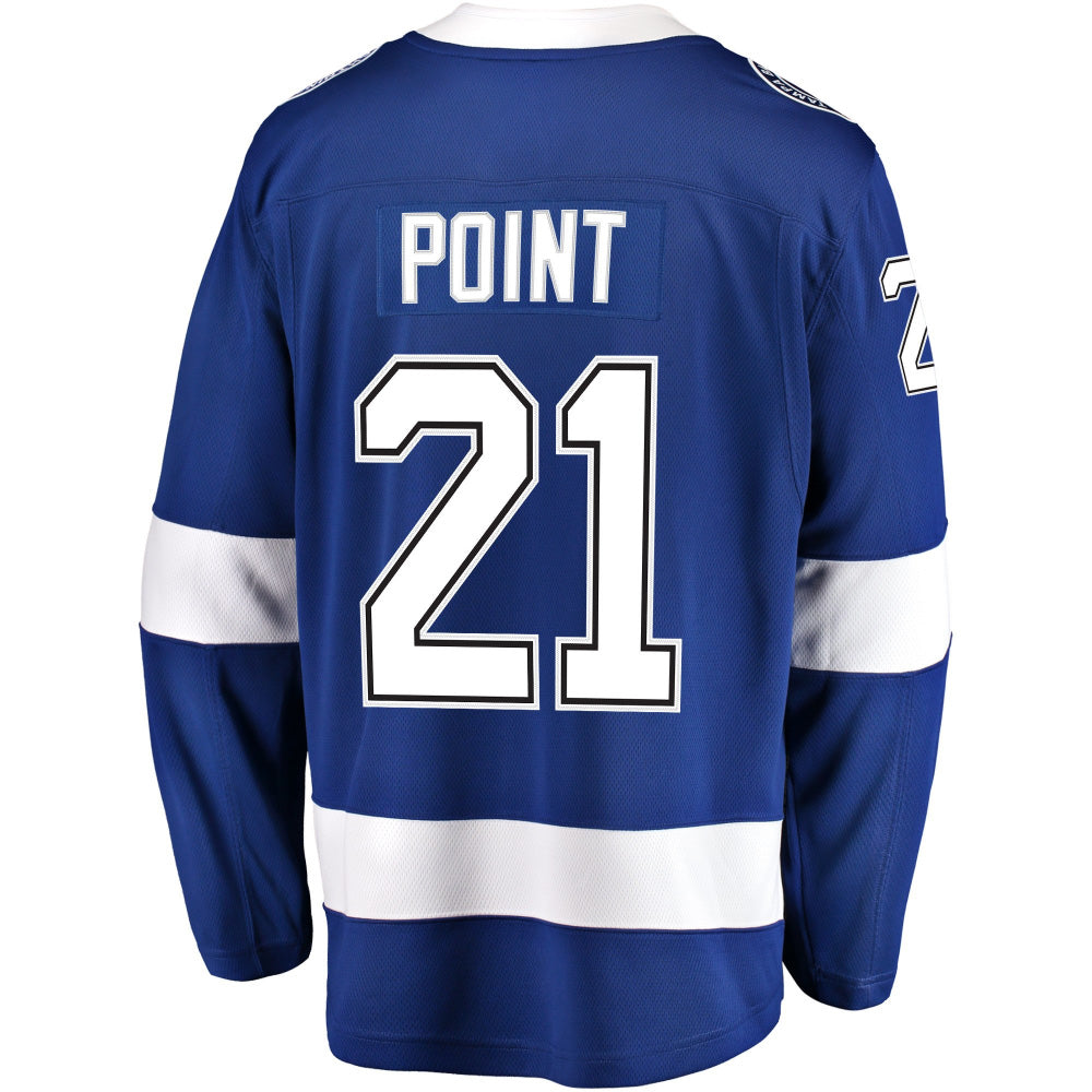 Tampa Bay Lightning Breakaway Home Jersey Brayden Point Blue