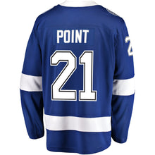 Tampa Bay Lightning Breakaway Home Jersey Brayden Point Blue