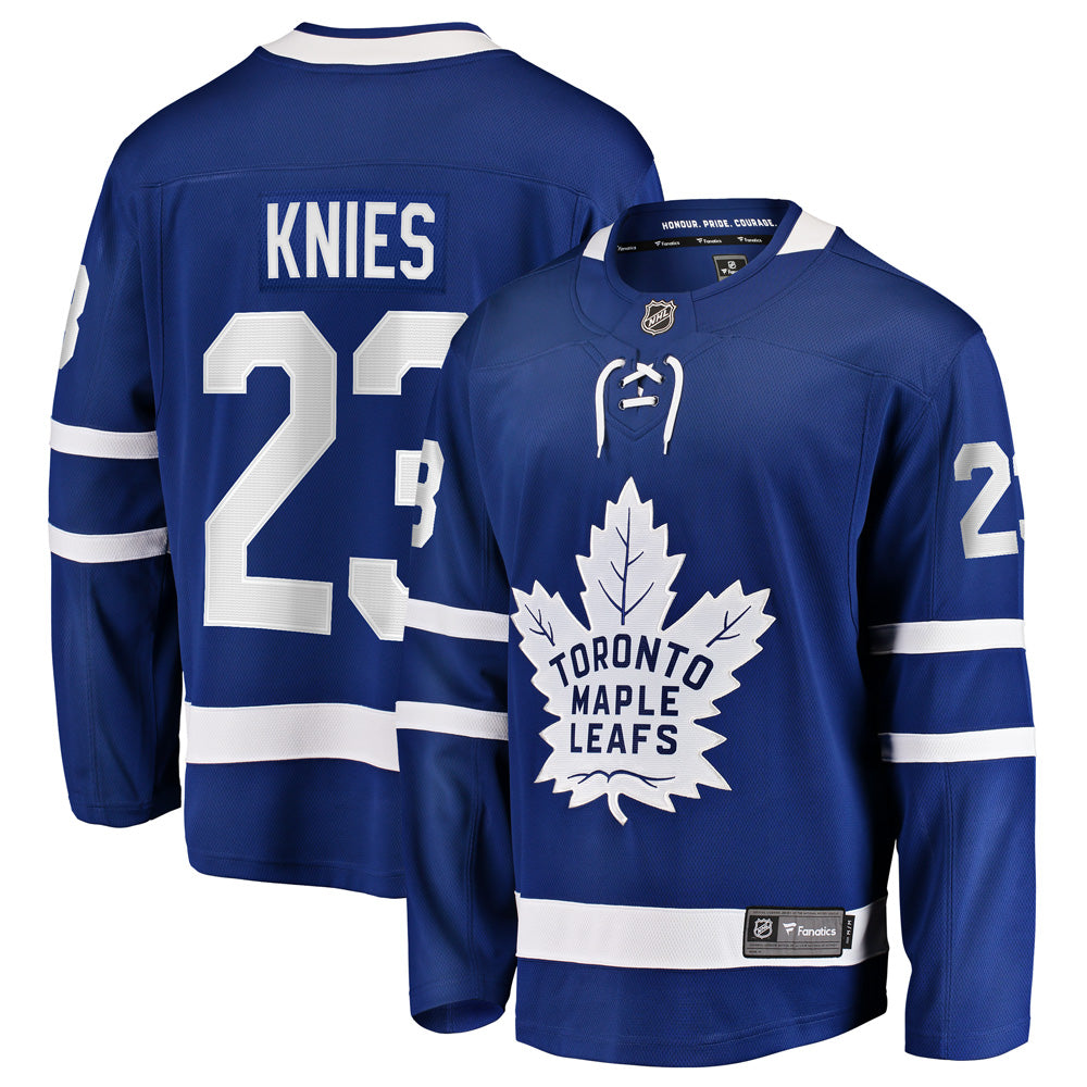 Fanatics Toronto Maple Leafs Matthew Knies Adult Home Breakaway Jersey