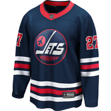 FANATICS WINNIPEG JETS NIKOLAJ EHLERS ADULT NAVY ALTERNATE BREAKAWAY JERSEY