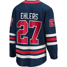 FANATICS WINNIPEG JETS NIKOLAJ EHLERS ADULT NAVY ALTERNATE BREAKAWAY JERSEY