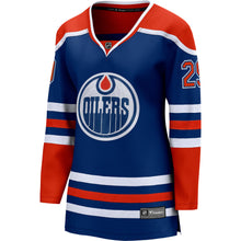 Women's Edmonton Oilers Home Breakaway Jersey Leon Draisaitl