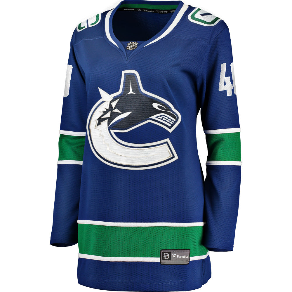 Vancouver Canucks Women's Breakaway Jersey Elias Pettersson