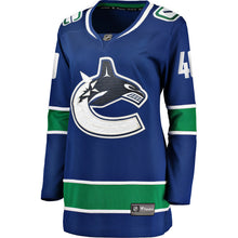 Vancouver Canucks Women's Breakaway Jersey Elias Pettersson