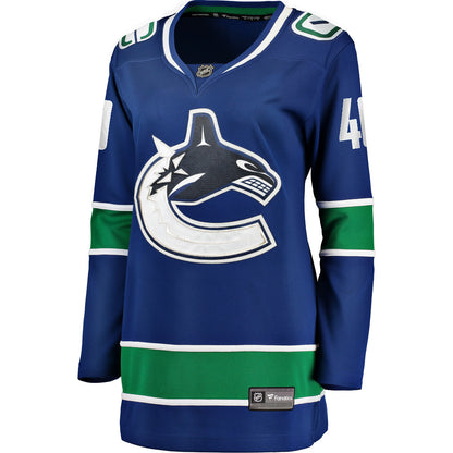 Vancouver Canucks Women's Breakaway Jersey Elias Pettersson