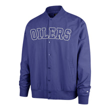 Edmonton Oilers Blue Bomber Jacket