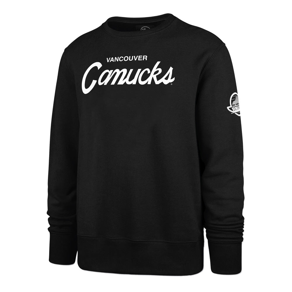 Canucks 47 Brand Attitude Fleece Crew Black