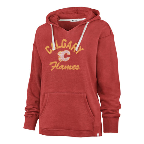 CALGARY FLAMES WRAPPED UP 47 KENNEDY WOMENS RED HOODIE
