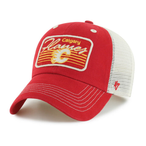 CALGARY FLAMES FIVE POINTS 47 CLEAN UP HAT