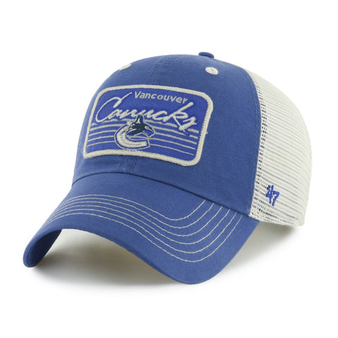 VANCOUVER CANUCKS FIVE POINTS 47 CLEAN UP HAT