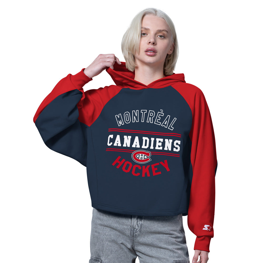 Starter Montreal Canadiens Boot Leg Women's Navy Hoodie