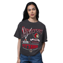Starter Ottawa Senators Hall Of Fame Women's Boxy Black T Shirt