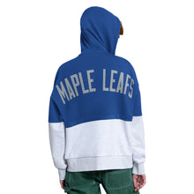 Starter Toronto Maple Leafs Wishbone Women's Blue Hoodie
