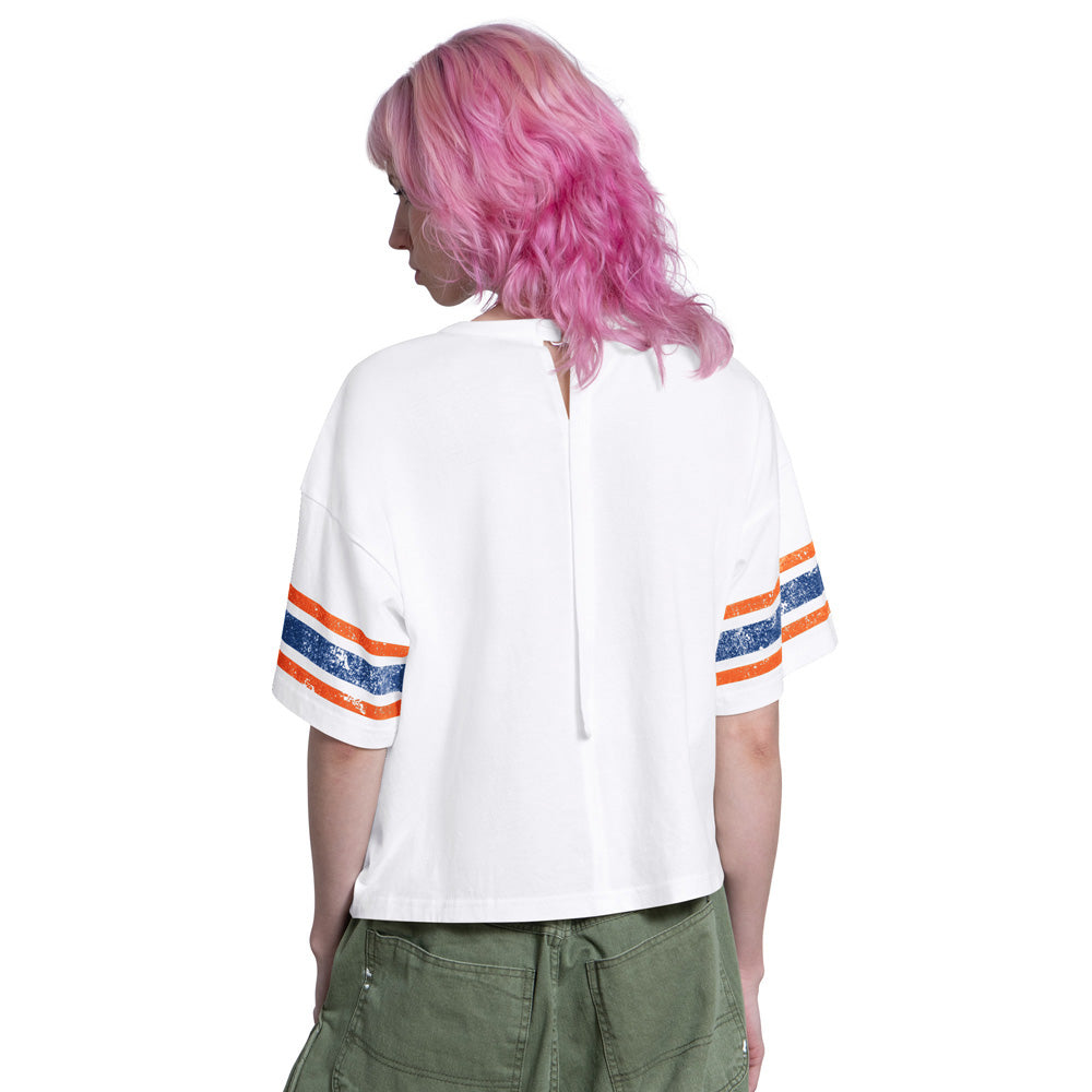 Edmonton Oilers Starter Hurry Up Offense T-Shirt White