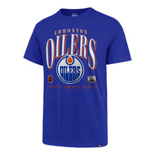 Edmonton Oilers 47 Brand Crease T-Shirt Royal