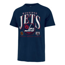 Winnipeg Jets 47 Brand Crease Navy T-Shirt