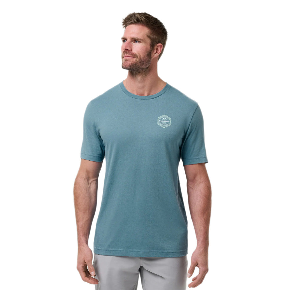 Travismathew Maximum Stay Men's Captain's Blue T Shirt
