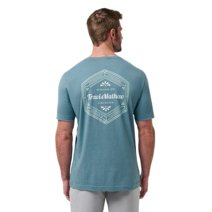 Travismathew Maximum Stay Men's Captain's Blue T Shirt