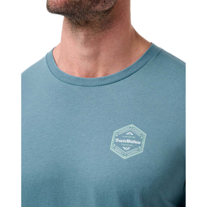 Travismathew Maximum Stay Men's Captain's Blue T Shirt