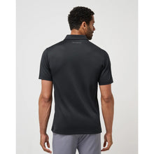 TravisMathew Good Good Chest Stripe Men's Black Polo Shirt