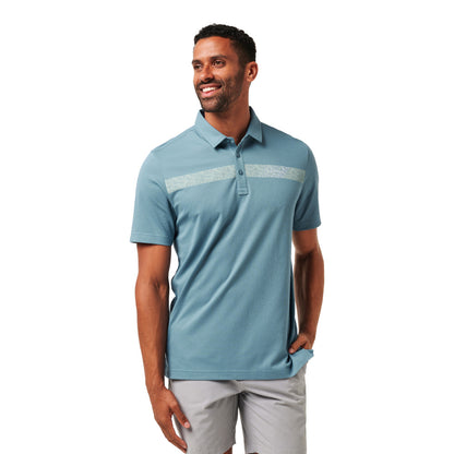 Travismathew Full Flight Men's Captain's Blue Polo Shirt
