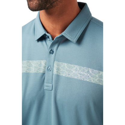 Travismathew Full Flight Men's Captain's Blue Polo Shirt