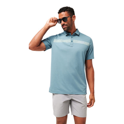 Travismathew Full Flight Men's Captain's Blue Polo Shirt