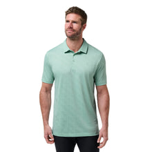 Travismathew Acropolis Men's Eggshell Blue Polo Shirt