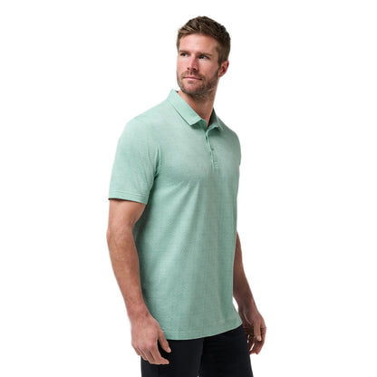 Travismathew Acropolis Men's Eggshell Blue Polo Shirt