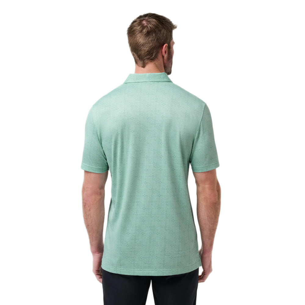 Travismathew Acropolis Men's Eggshell Blue Polo Shirt