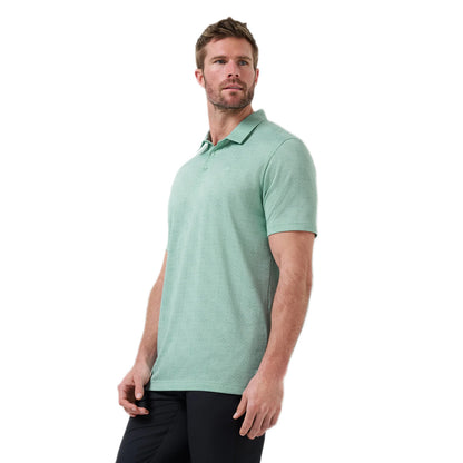 Travismathew Acropolis Men's Eggshell Blue Polo Shirt