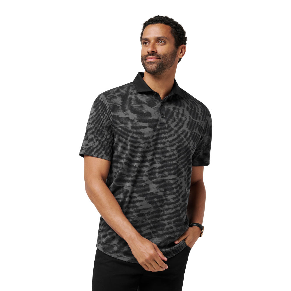 Travismathew Study Abroad Men's Black Polo Shirt