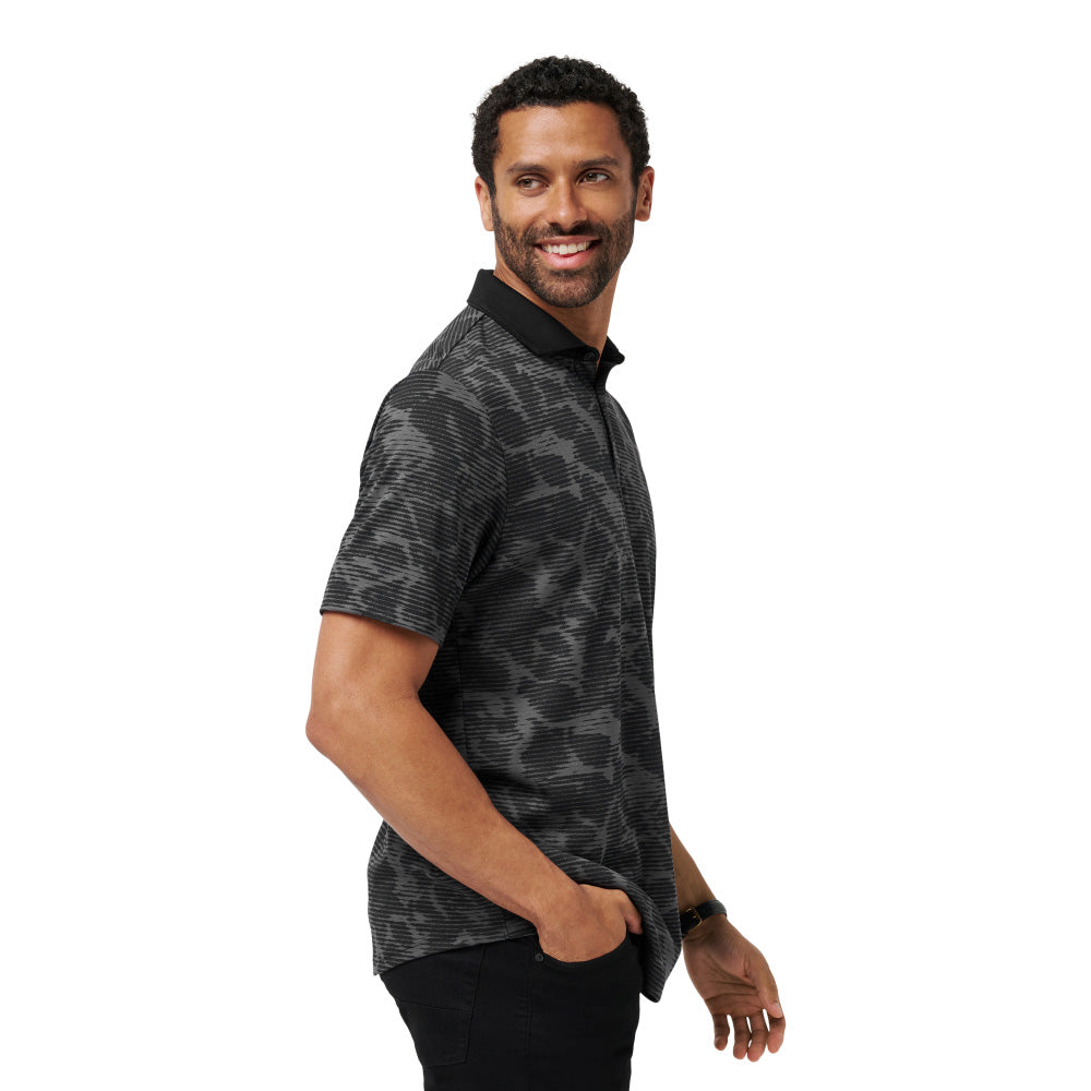Travismathew Study Abroad Men's Black Polo Shirt