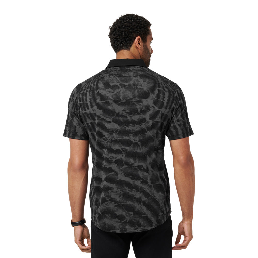 Travismathew Study Abroad Men's Black Polo Shirt