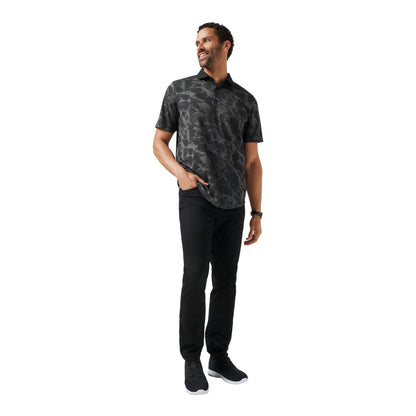 Travismathew Study Abroad Men's Black Polo Shirt