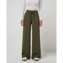 TravisMathew Skyloft Women's Green Wide Leg Pants
