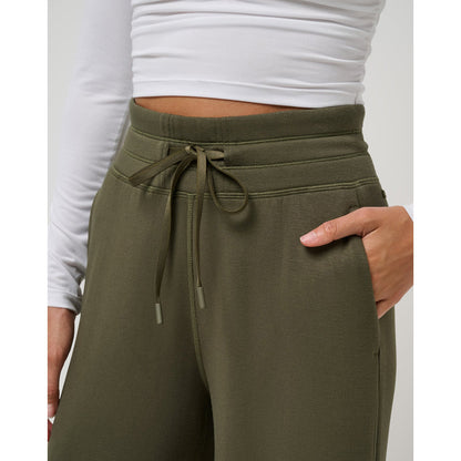 TravisMathew Skyloft Women's Green Wide Leg Pants