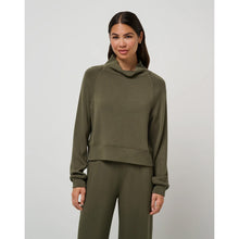 TravisMathew Skyloft Women's Dark Green Funnel Neck Shirt