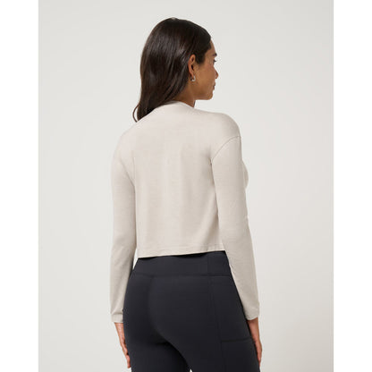 TravisMathew Celestia Women's Tan Long Sleeve Shirt
