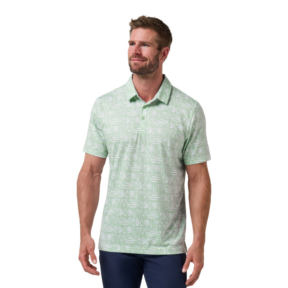 Travis Mathew Featherweight Cabana Men's Polo Shirt