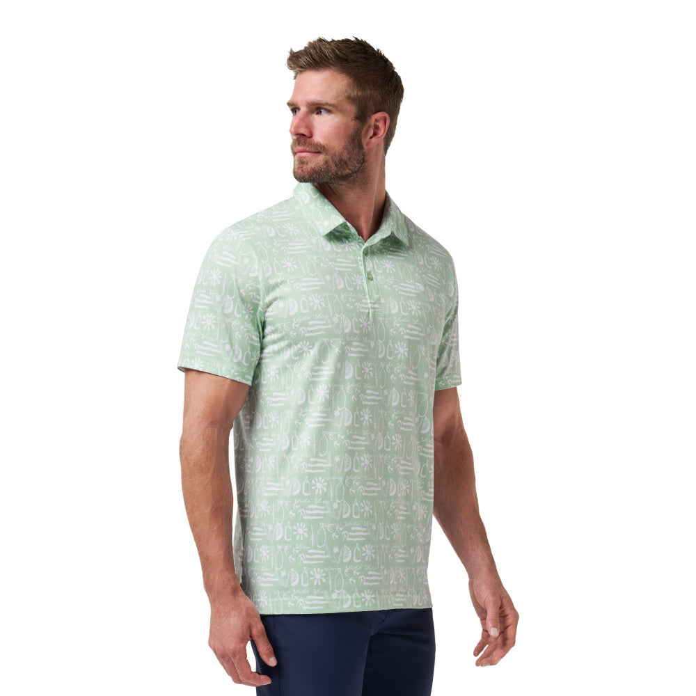 Travis Mathew Featherweight Cabana Men's Polo Shirt