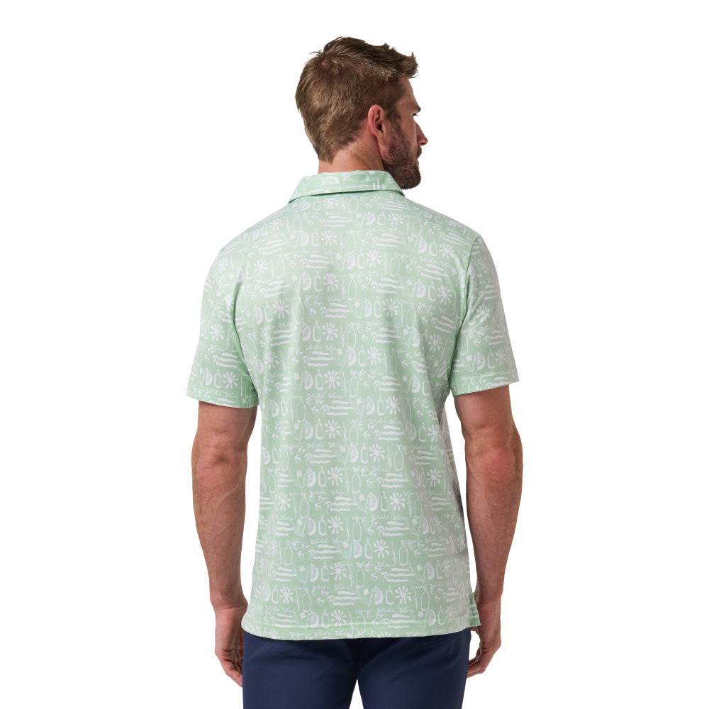 Travis Mathew Featherweight Cabana Men's Polo Shirt