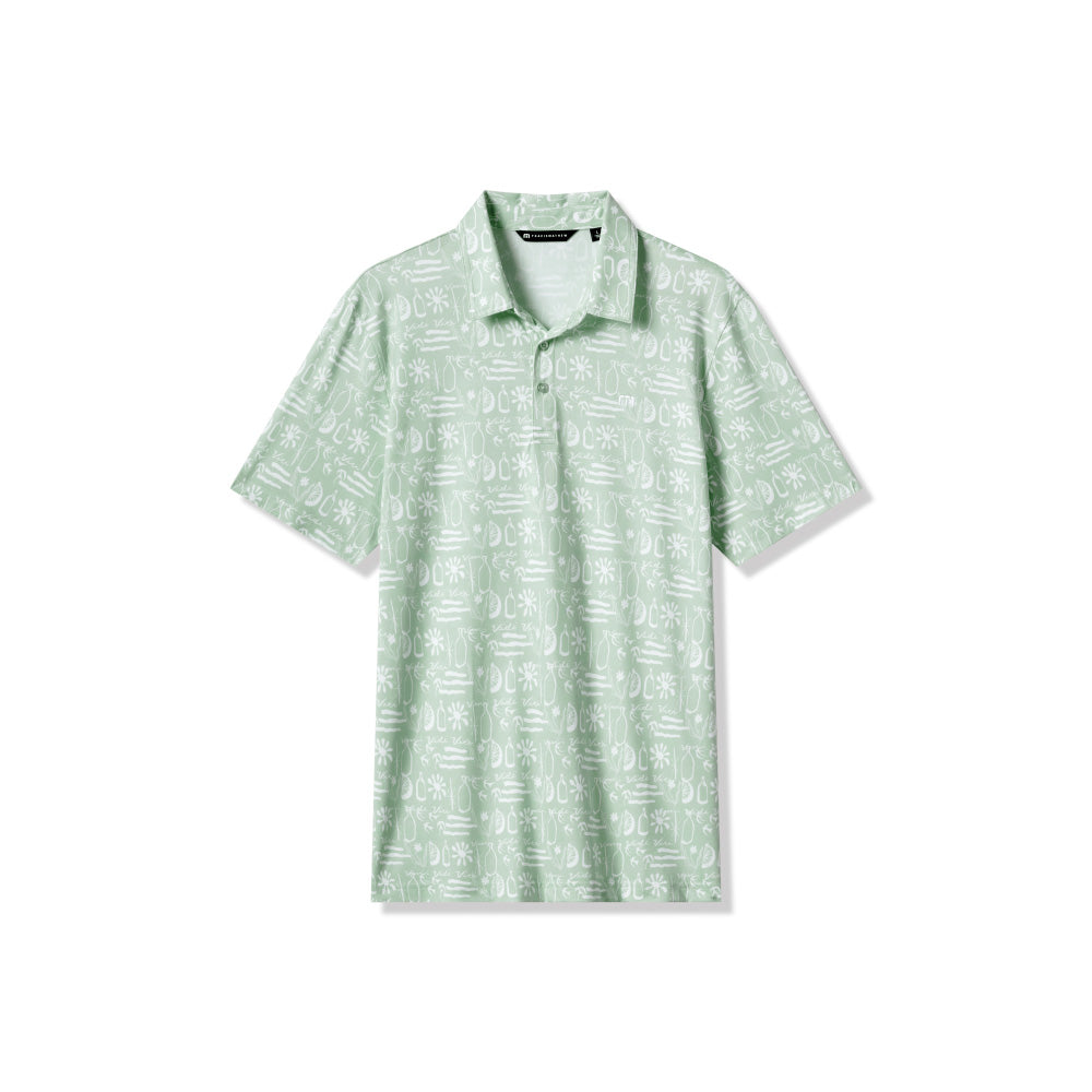 Travis Mathew Featherweight Cabana Men's Polo Shirt